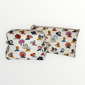 "Let's Go" | Boxy Bag & Zipper Pouch Set