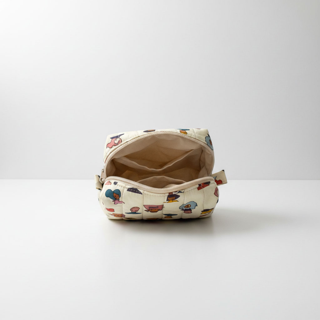 "Let's Go" | Boxy Bag & Zipper Pouch Set - Image 5
