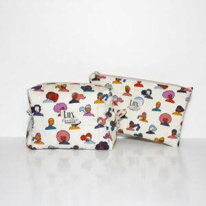 "Let's Go" | Boxy Bag & Zipper Pouch Set