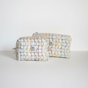 "Which Way" | Boxy Bag & Zipper Pouch Set