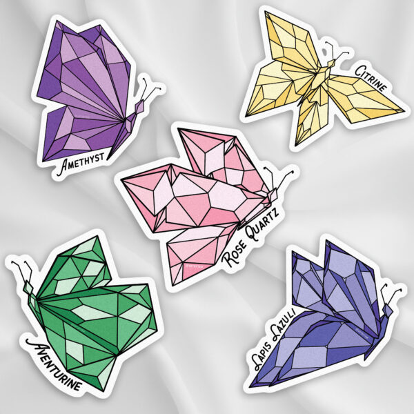 Crystalflies Collection – Sticker Pack
