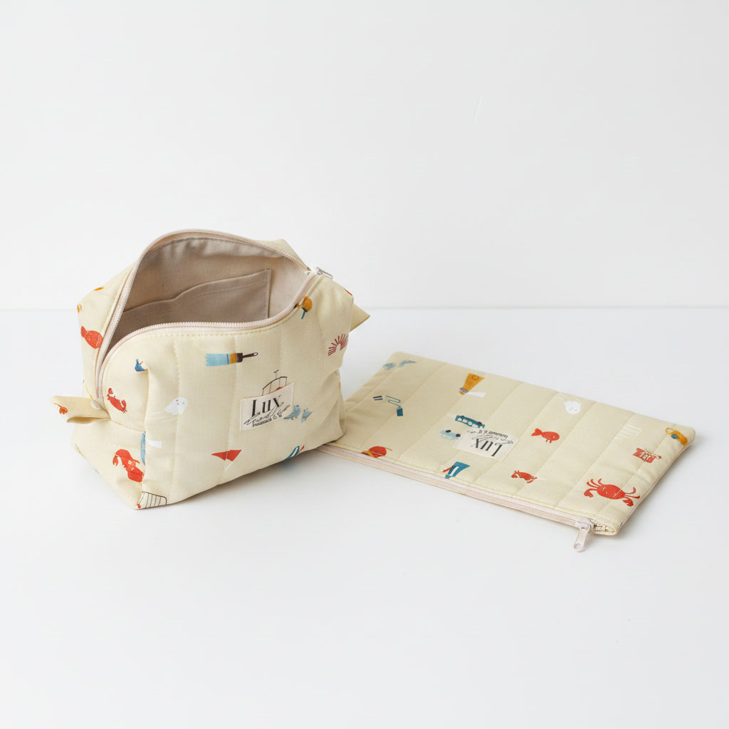 “Here There" | Boxy Bag & Zipper Pouch Set - Image 3