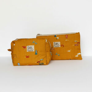 “Here There" | Boxy Bag & Zipper Pouch Set