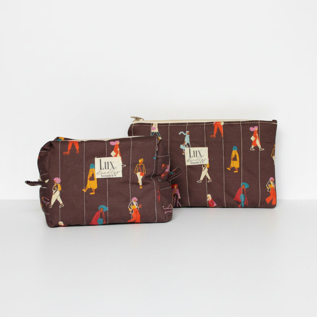 “I’m Busy" | Boxy Bag & Zipper Pouch Set - Image 2