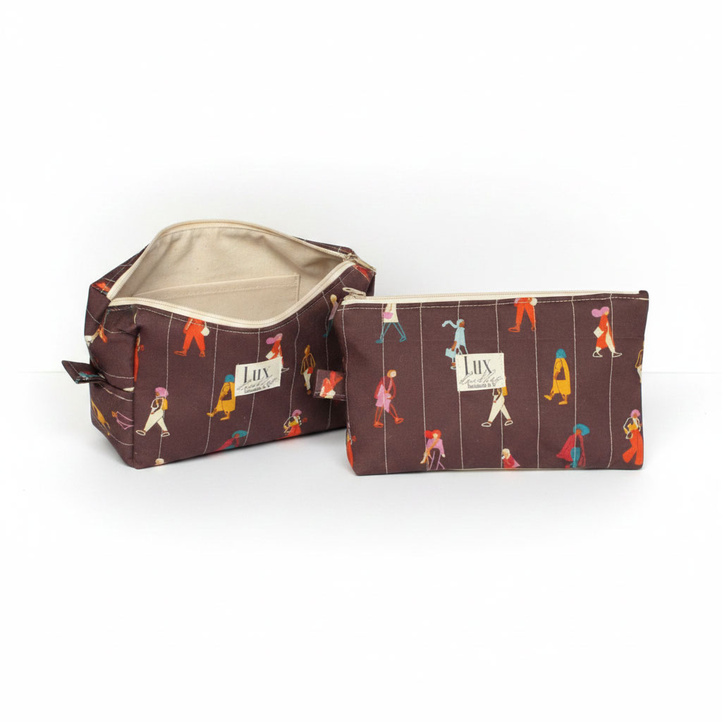 “I’m Busy" | Boxy Bag & Zipper Pouch Set - Image 3