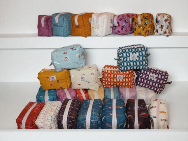 "Let's Go" | Boxy Bag & Zipper Pouch Set - Image 2