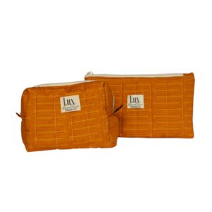 “Meandering" | Boxy Bag & Zipper Pouch Set