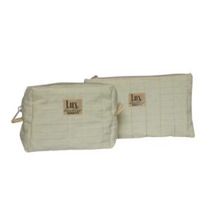 “Meandering" | Boxy Bag & Zipper Pouch Set