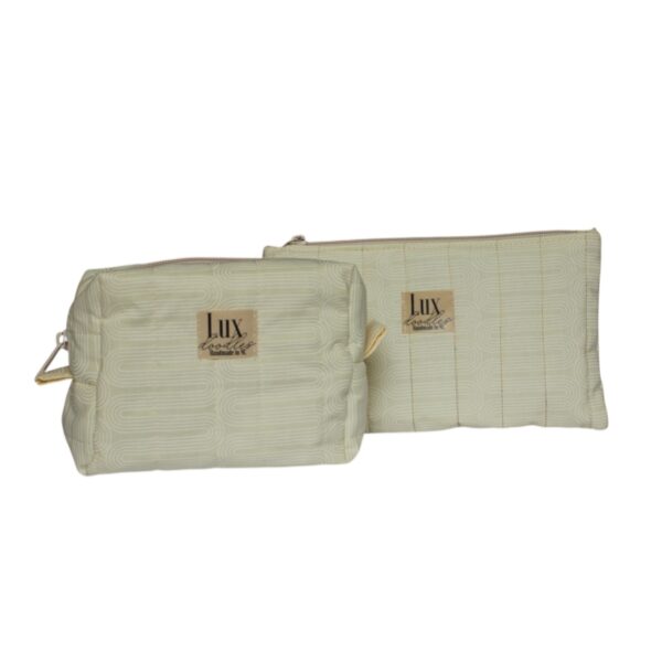 “Meandering" | Boxy Bag & Zipper Pouch Set