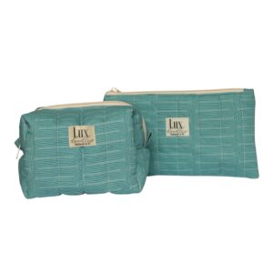 “Meandering" | Boxy Bag & Zipper Pouch Set