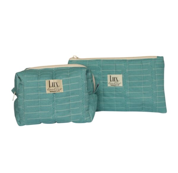 “Meandering" | Boxy Bag & Zipper Pouch Set