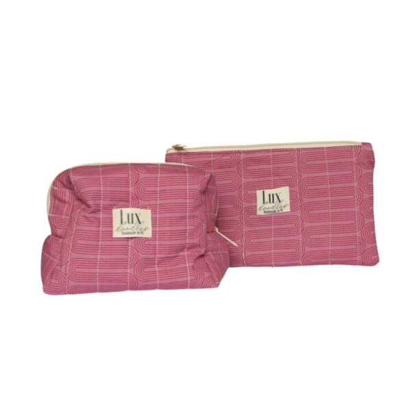 “Meandering" | Boxy Bag & Zipper Pouch Set