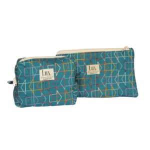 “Which Way” | Boxy Bag & Zipper Pouch Set