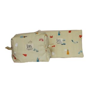“Here There" | Boxy Bag & Zipper Pouch Set