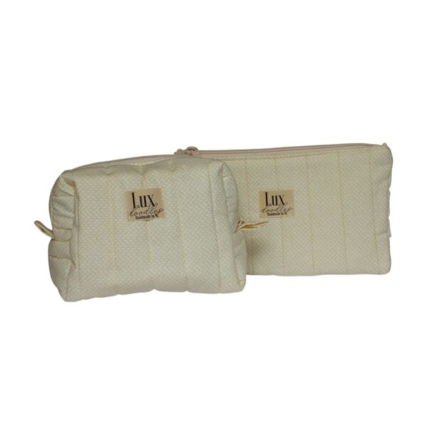 "Tweedish" | Boxy Bag & Zipper Pouch Set