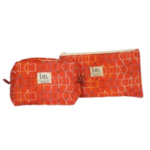 “Which Way” | Boxy Bag & Zipper Pouch Set