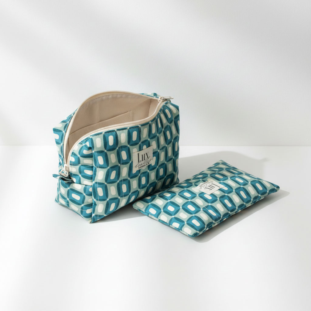 “Ooos" | Boxy Bag & Zipper Pouch Set - Image 2