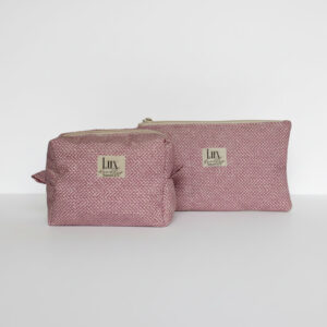 "Tweedish" | Boxy Bag & Zipper Pouch Set