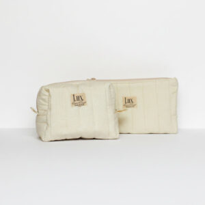 "Tweedish" | Boxy Bag & Zipper Pouch Set