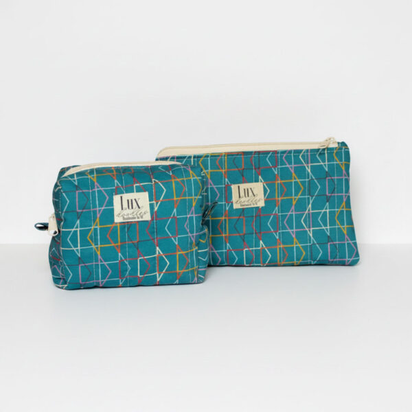 “Which Way” | Boxy Bag & Zipper Pouch Set