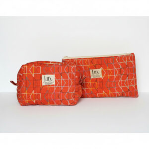 “Which Way” | Boxy Bag & Zipper Pouch Set